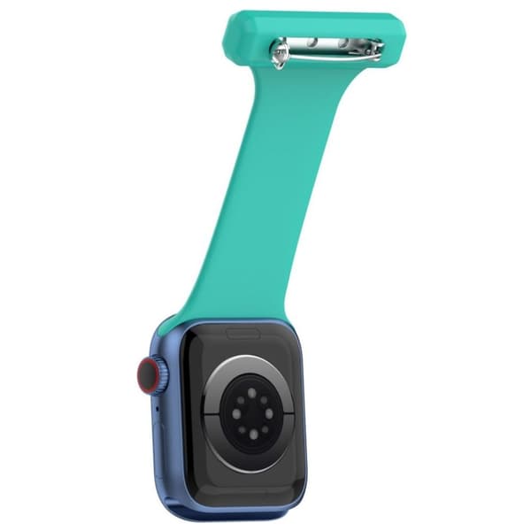 Apple Watch Ultra/Ultra 2 49mm, 9/8 45mm m.fl Klockarmband för sjuksköterskor - Turkos