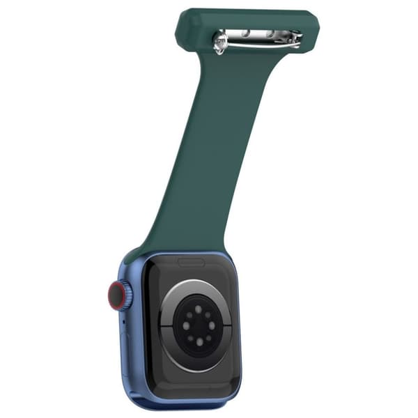 Apple Watch Ultra/Ultra 2 49mm, 9/8 45mm m.fl Klockarmband för sjuksköterskor - Grön