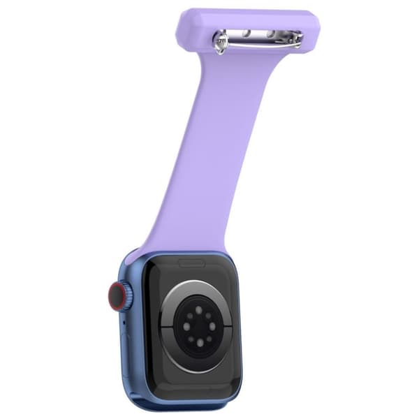 Apple Watch Ultra/Ultra 2 49mm, 9/8 45mm m.fl Klockarmband för sjuksköterskor - Lila