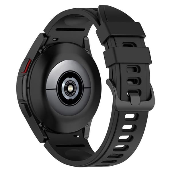 Samsung Galaxy Watch FE 40mm etc. Armband i Silikon - Svart