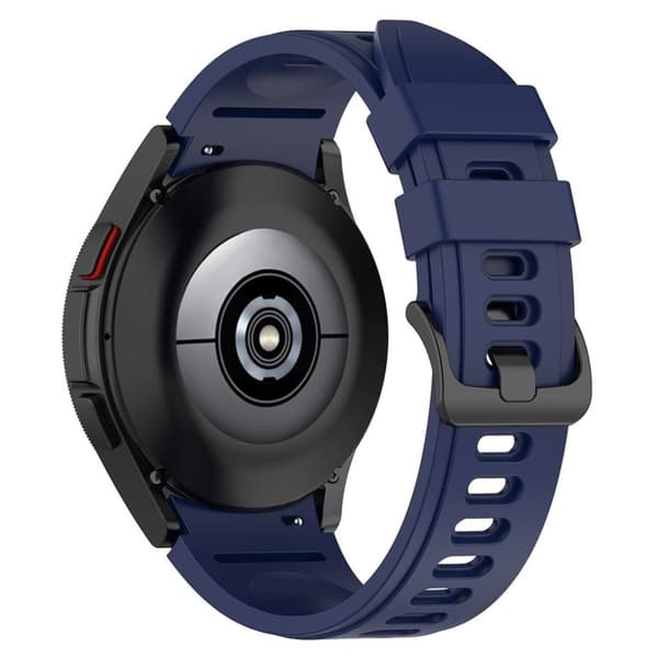 Samsung Galaxy Watch FE 40mm etc. Armband i Silikon - Mörkblå