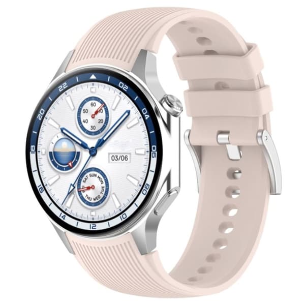 OPPO Watch X / OnePlus Watch 2 Klockarmband i silikon - Rosa
