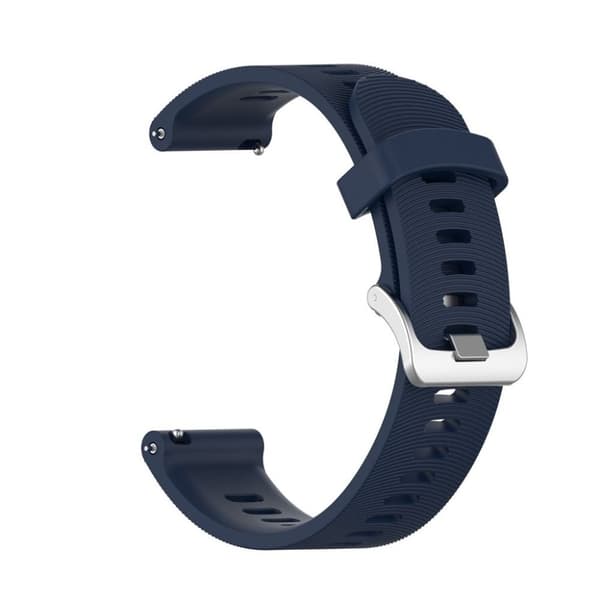 Garmin/Samsung/Motorola/Ticwatch/Huawei/Amazfit etc. Klockarmband i silikon - Blå