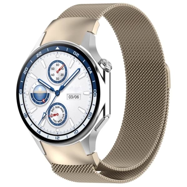 OPPO Watch X / OnePlus Watch 2 Milanese Klockarmband - Guld