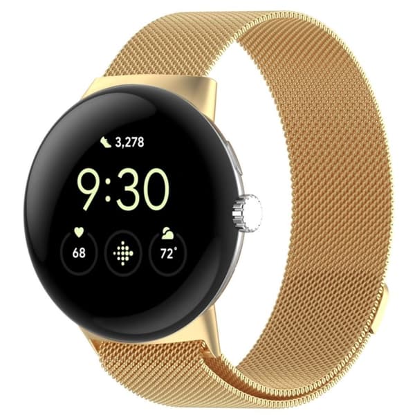 Google Pixel Watch 3 45mm Milanese Klockarmband - Guld