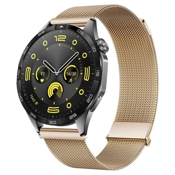 Huawei Watch GT 4 46mm Milanese Klockarmband - Roséguld