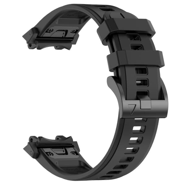 INF Tykkere silikonreim med spenne til Amazfit T-Rex 2/3 - Svart