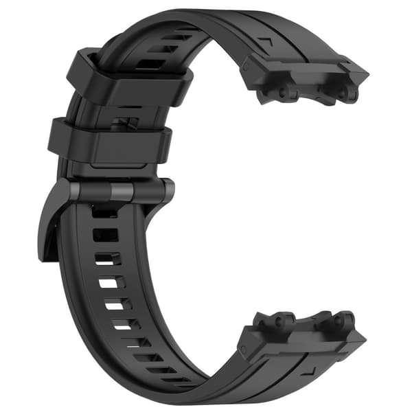 INF Tykkere silikonreim med spenne til Amazfit T-Rex 2/3 - Svart