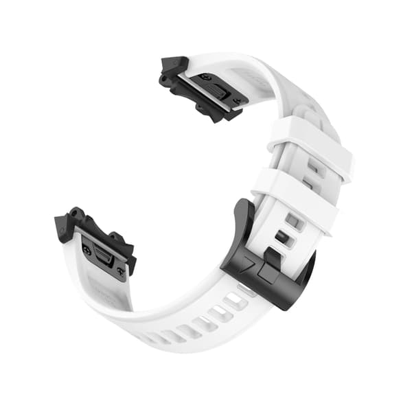 INF Förtjockat spänne silikon klockarmband för Amazfit T-REX2/3 - Vit