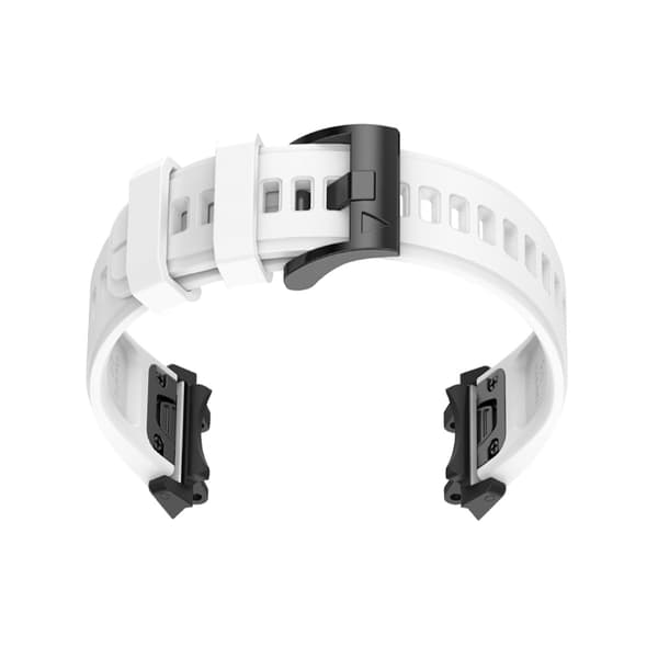 INF Förtjockat spänne silikon klockarmband för Amazfit T-REX2/3 - Vit