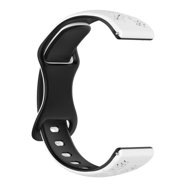 INF Tvåfärgat silikonklockarmband