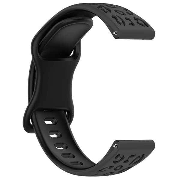 INF To-farvet silikonerem til Huawei GT4/5, Samsung, Garmin