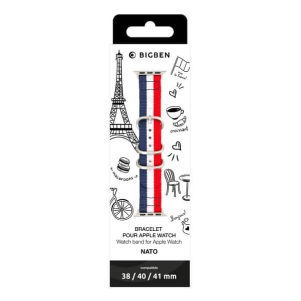 Armband för Apple Watch 38-40-41mm, sport, multikolor - BigBen