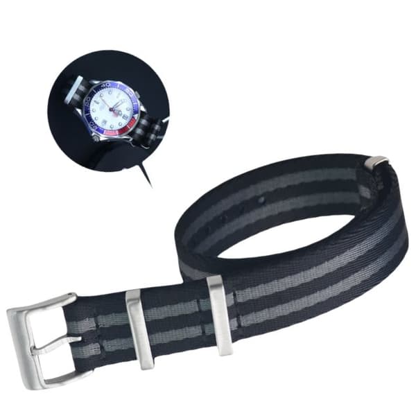 INF Nylon urrem til Omega Seamaster, Speedmaster, Planet Ocean