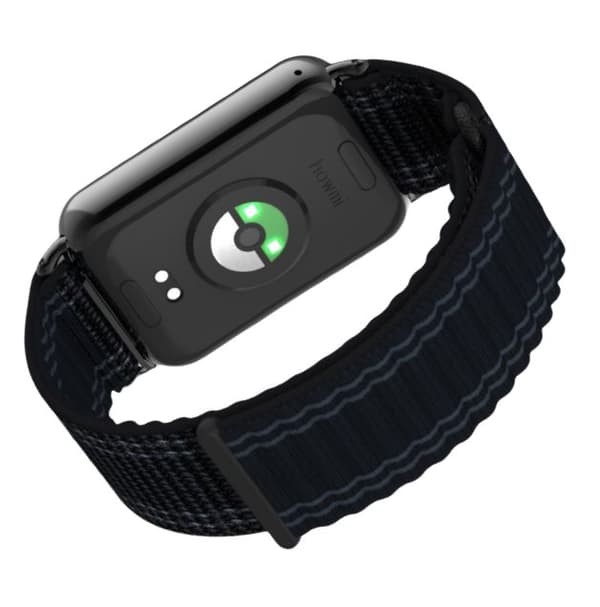 INF Nylon Wave Tank Kæde Loop Rem til Xiaomi Band 9/8 Pro