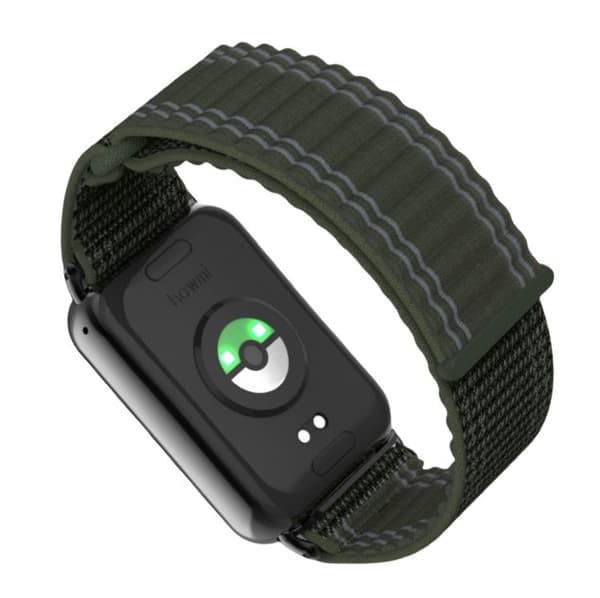 INF Nylon Wave Tank Kæde Loop Rem til Xiaomi Band 9/8 Pro