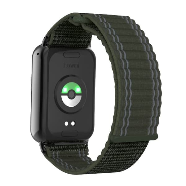 INF Nylon Wave Tank Kæde Loop Rem til Xiaomi Band 9/8 Pro