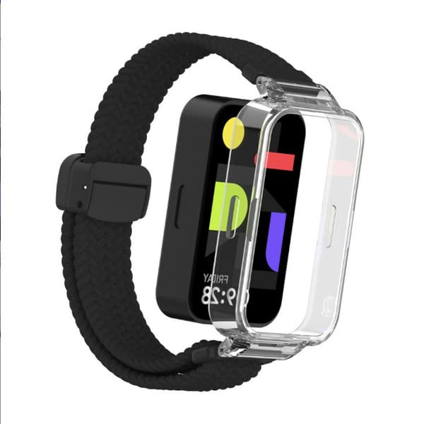 INF Redmi Band 3/9 Active -nailonkellonhihna magneettilukolla