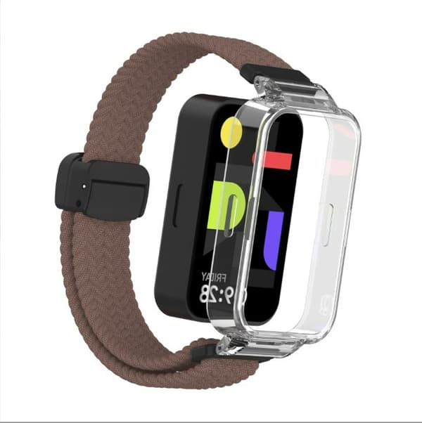 INF Redmi Band 3/9 Active -nailonkellonhihna magneettilukolla