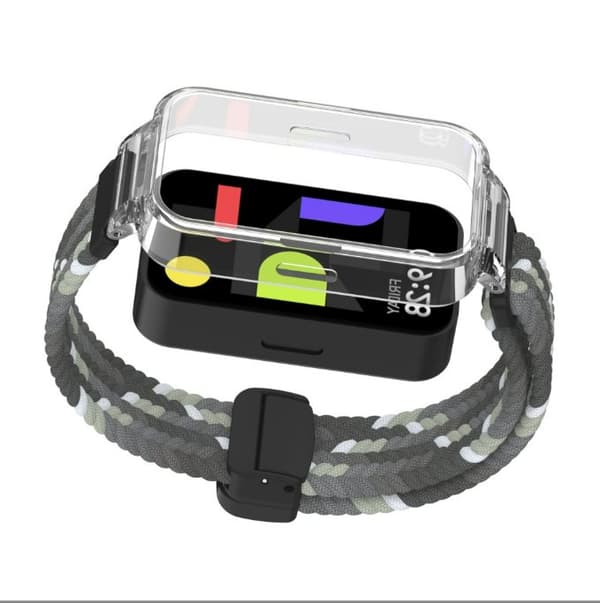INF Redmi Band 3/9 Active -nailonkellonhihna magneettilukolla