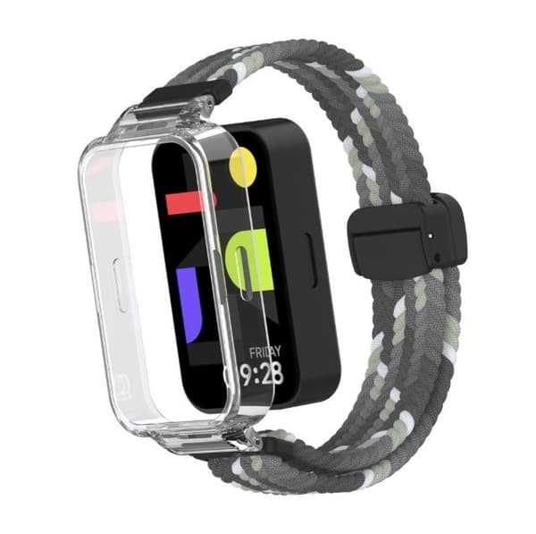 INF Redmi Band 3/9 Active -nailonkellonhihna magneettilukolla