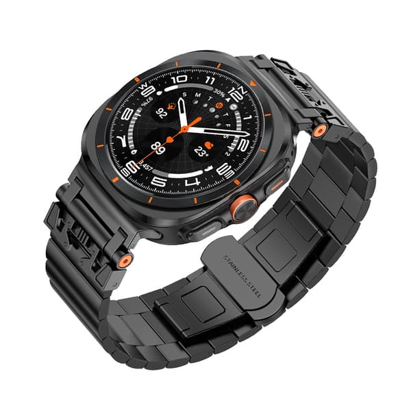 INF 47 mm svart klokkereim for Samsung Watch Ultra