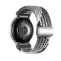 Miniatyrbild 1 av 4: INF Flätad nylonklockarmband för Samsung Watch 7 - Mörk choklad