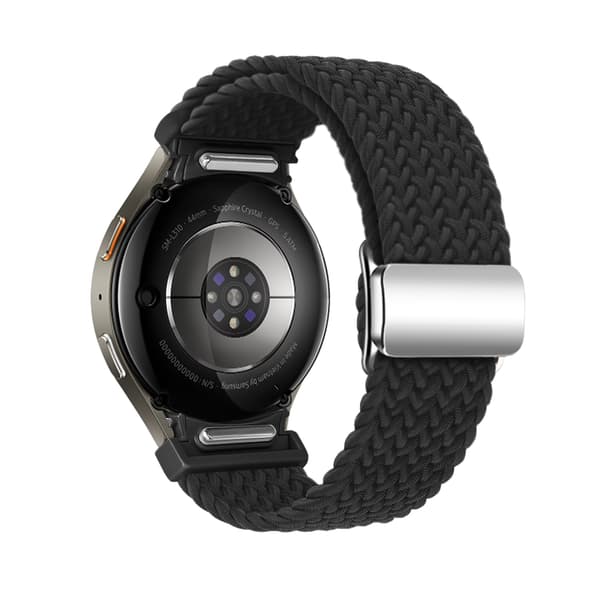 INF Svart nylonreim for Samsung Watch 7