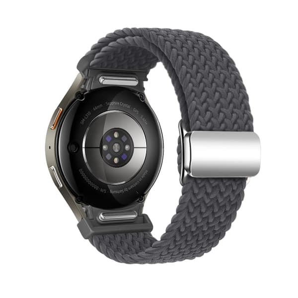 INF Avaruusharmaa nailoninen ranneke Samsung Watch 7:lle