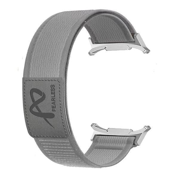 INF Armband i nylontyg för Samsung Galaxy Watch - 47 mm - Grå