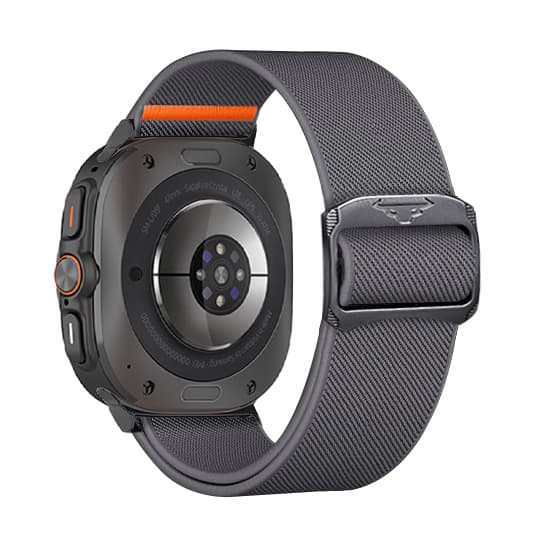INF Nylon urrem til Samsung Watch 7 Ultra - Mørkegrå
