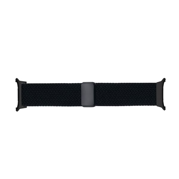 INF Vevd nylonreim for Samsung Watch 7 Ultra Svart+grå