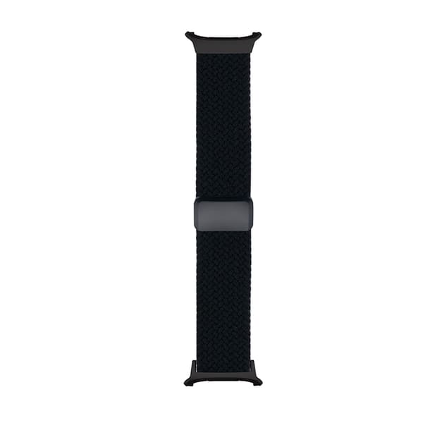 INF Vevd nylonreim for Samsung Watch 7 Ultra Svart+grå