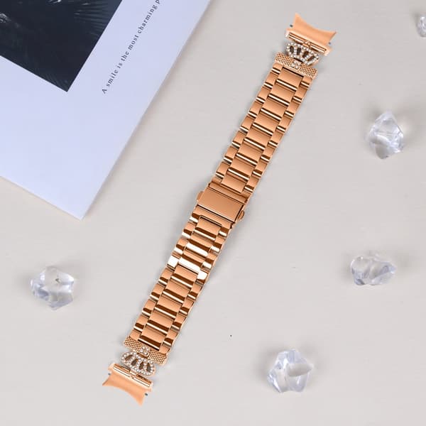 INF Ruostumattomasta teräksestä valmistettu ranneke Galaxy Watch4/5/6 -älykellolle