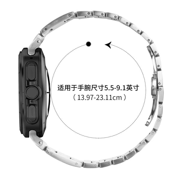 INF Samsung Watch 7 47MM Ultra H-Link -perhoslukollinen ranneke