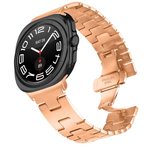 INF Samsung Watch 7 47MM Ultra H-Link Butterfly Buckle Watch Strap