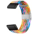 Miniatyrbilde 1 av 2: Flettet klokkereim Garmin Descent G2 - Light Rainbow