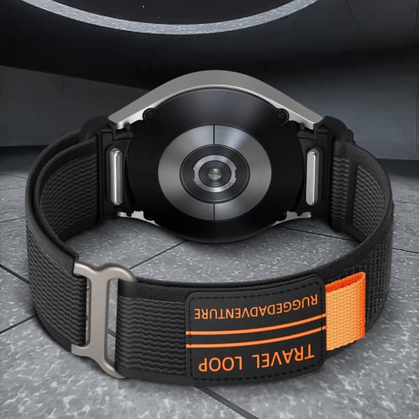 INF Klokkerem i vevd nylon for Samsung Watch 4/5/6/7/FE