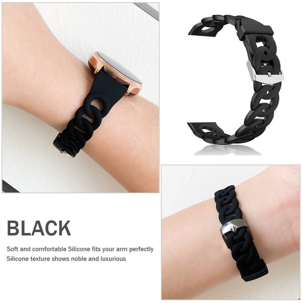 INF Silikonerem til smartwatch - kompatibel med Samsung & Huawei