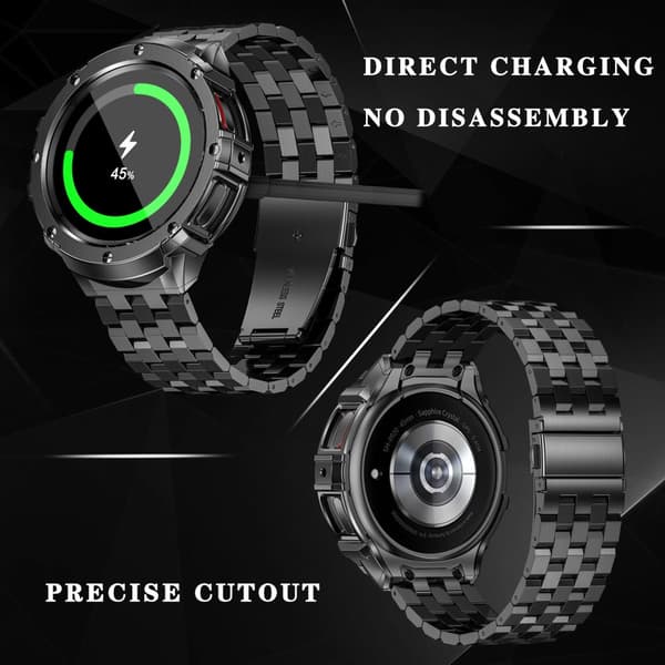 INF Rem i rustfritt stål til Samsung Watch 5 Pro