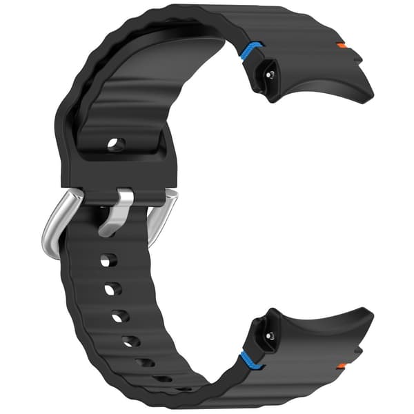 INF Samsung Watch 7 Wave-armband - Silverspänne (blekningsbeständigt)