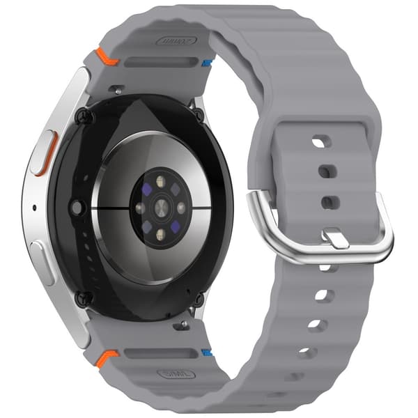 INF Samsung Watch 7 Wave-reim - Sølvspenne (falmebestandig)