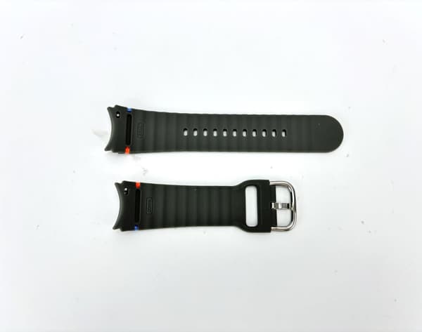 INF Samsung Watch 7 Wave rem - Sølvspænde (falmebestandig) - Hæregrøn