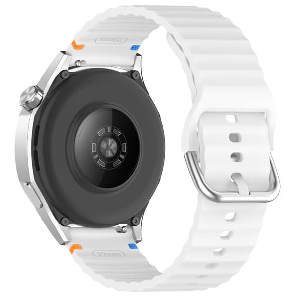 INF Silikonreim til Galaxy Watch, Garmin, Huawei - Bølgedesign