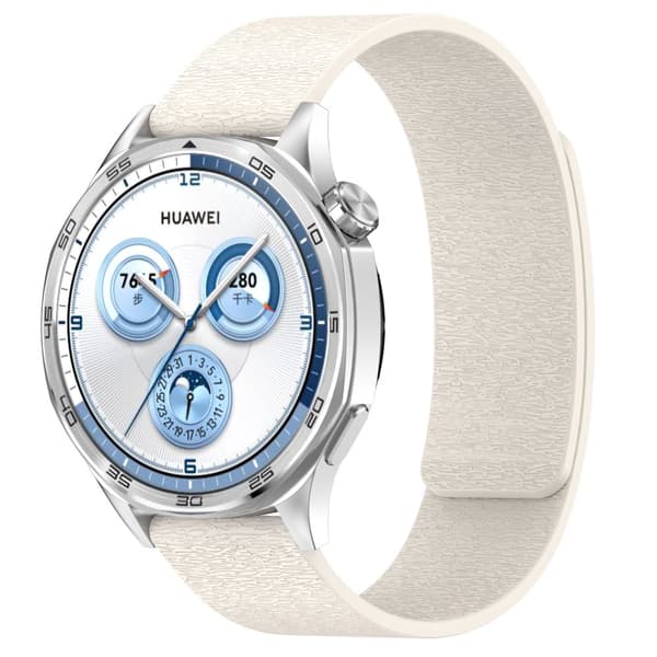 INF Cloud Wood Grain Silicone Magnetic Strap