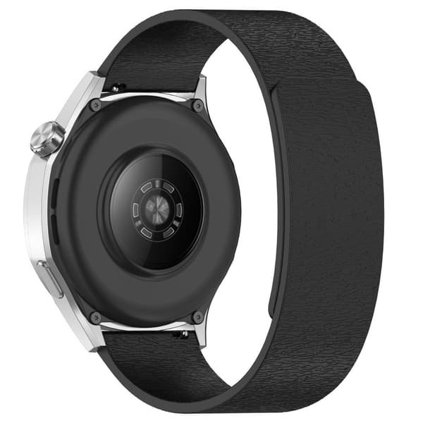 INF Magnetiskt silikonarmband med träådring