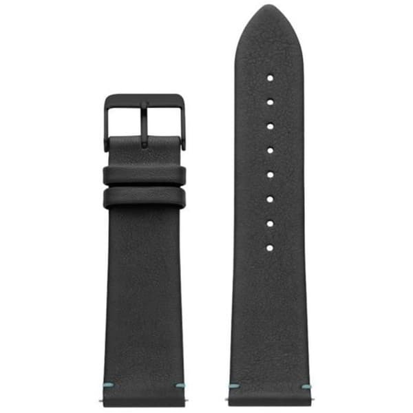 Blandat WATX&amp;COLORS CRUSH klockarmband - Svart - Läder och rostfritt stål