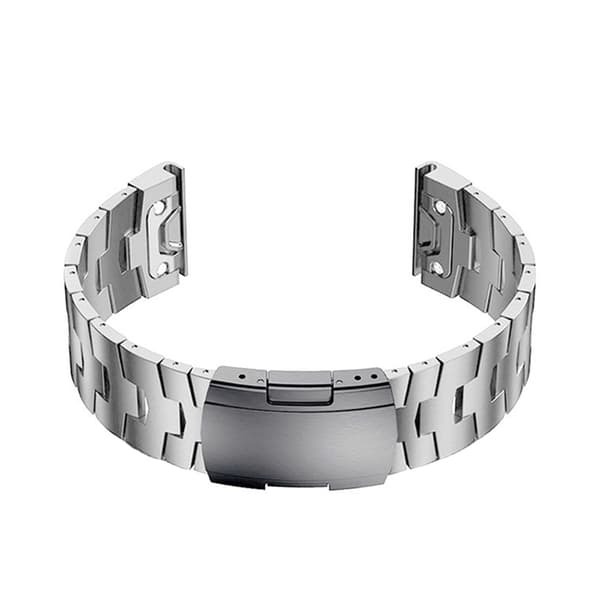 INF Silver Titanium Quick Release Klockarmband för Garmin Fenix - 26mm