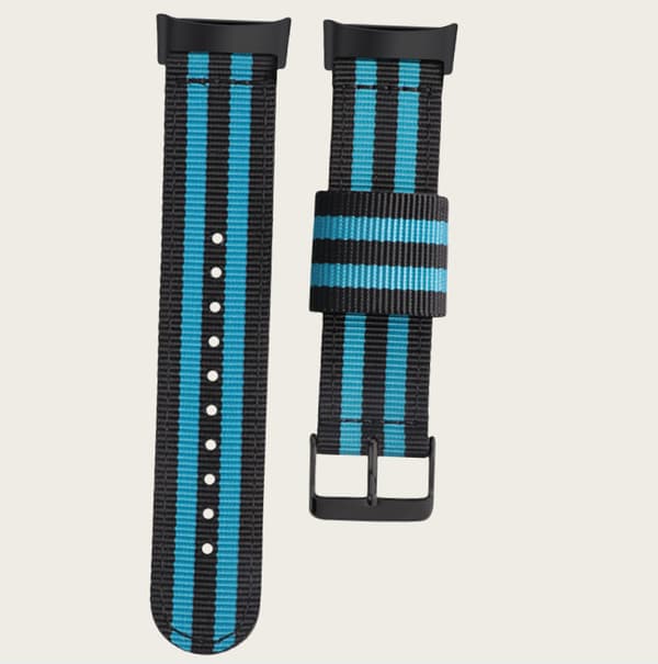 INF Nylon Urrem til Fitbit Charge 5, Åndbar Sport Udskiftningsrem