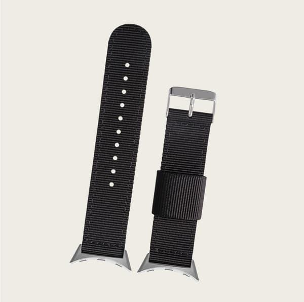INF Nailonpunottu ranneke Google Pixel Watch 1/2/3:lle
